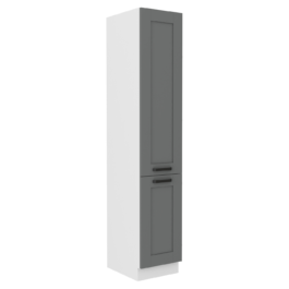 Szafka 40DK-210 2F Luna Dust Grey/Biała