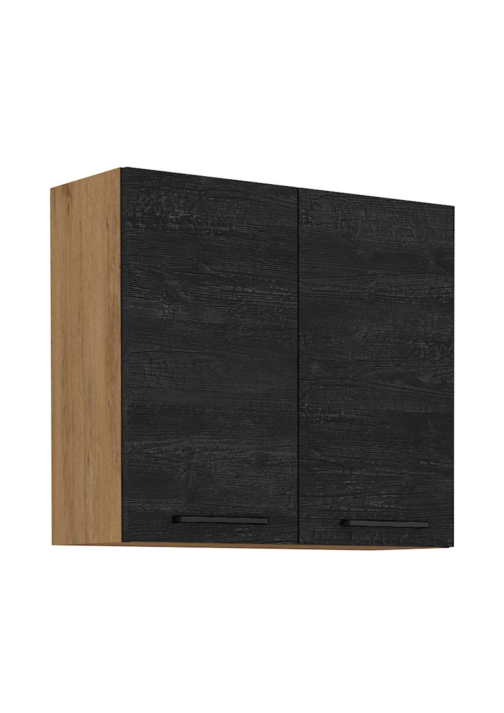 Meble Kuchenne Vigo Dark Wood Dąb Lancelot/Dark Wood zestaw 260cm