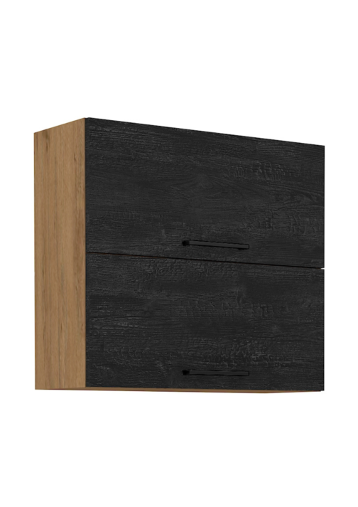 Meble Kuchenne Vigo Dark Wood Dąb Lancelot/Dark Wood zestaw 260cm