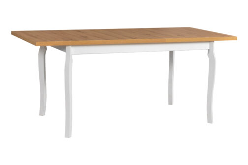 Stół ALBA 5 80x140–180 cm | Klasyczny stół rozkładany z drewnianymi nogami - obrazek 3