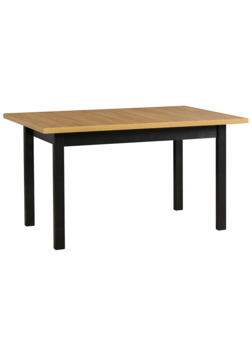 Stół Modena 1XL 80x140-220 cm | Rozkładany stół z drewnianymi nogami i dwoma wkładkami