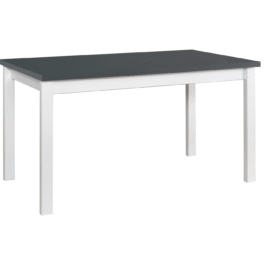Stół ALBA 2 rozkładany 80x140–180 cm | Drewniane nogi i laminowany blat