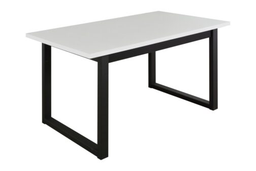 Stół IKON 3 80x140–180 cm | Nowoczesny stół z metalowymi nogami i laminowanym blatem - obrazek 4