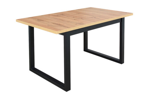 Stół IKON 3M 140×80 cm | Nowoczesny stół z metalowymi nogami i laminowanym blatem - obrazek 2