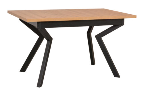 Stół IKON 4 80x140–180 cm | Nowoczesny stół z metalowymi nogami i funkcją rozkładania - obrazek 3