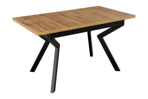 Stół IKON 4 80x140–180 cm | Nowoczesny stół z metalowymi nogami i funkcją rozkładania - obrazek 5