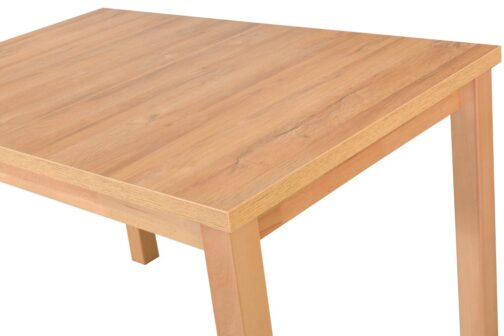 Stół MAX 5 120x80 cm | Rozkładany stół kuchenny z drewnianymi nogami i laminowanym blatem - obrazek 6