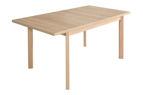 Stół MAX 5P 120x80 cm | Rozkładany stół kuchenny z blatem laminowanym i drewnianymi nogami - obrazek 12