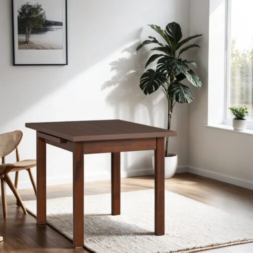 Stół MAX 7 80x80 cm – rozkładany stół do jadalni z drewnianymi nogami - obrazek 7