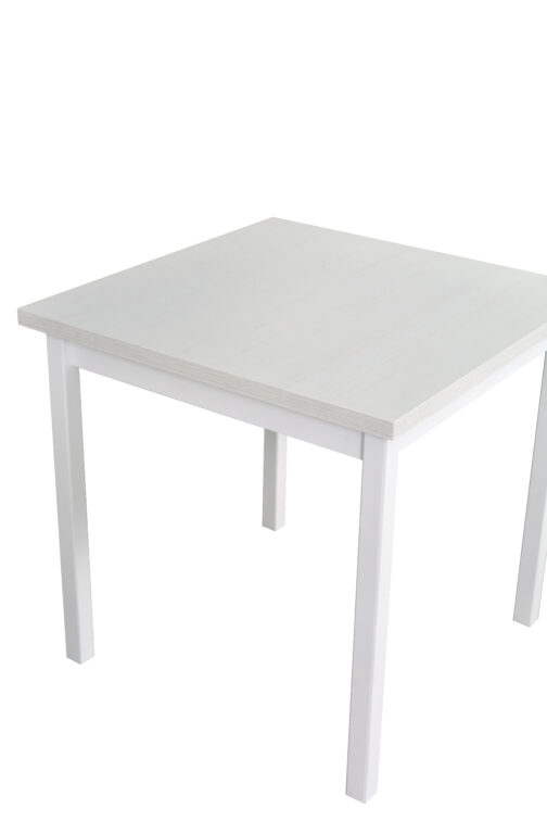 Stół MAX 9 80x80 cm | Nowoczesny stół z drewnianymi nogami i laminowanym blatem - obrazek 4