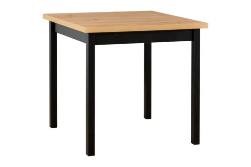 Stół MAX 9 80x80 cm | Nowoczesny stół z drewnianymi nogami i laminowanym blatem - obrazek 5