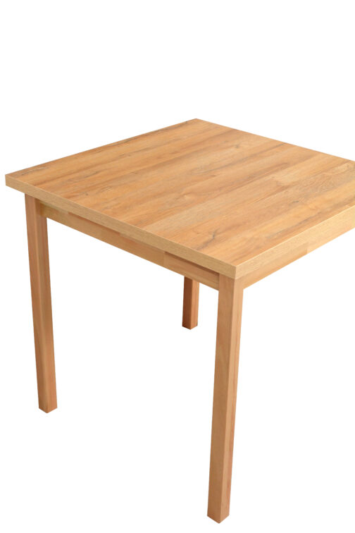 Stół MAX 9 80x80 cm | Nowoczesny stół z drewnianymi nogami i laminowanym blatem - obrazek 10