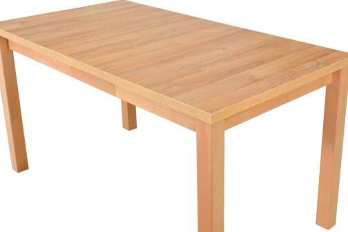 Stół Modena 1 140x80 cm | Rozkładany stół z drewnianymi nogami i laminowanym blatem - obrazek 7