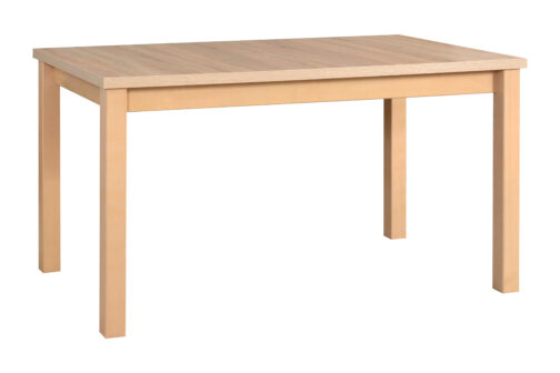Stół Modena 1 140x80 cm | Rozkładany stół z drewnianymi nogami i laminowanym blatem - obrazek 9