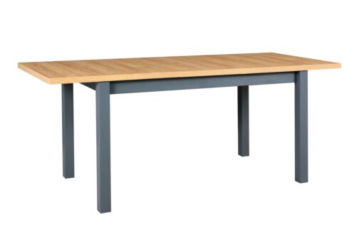 Stół Modena 1 140x80 cm | Rozkładany stół z drewnianymi nogami i laminowanym blatem - obrazek 5
