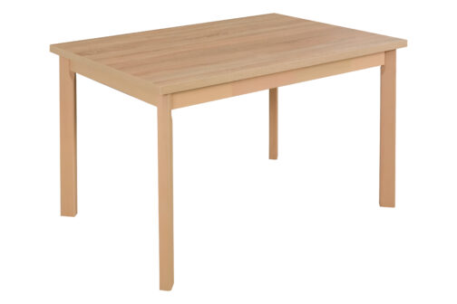 Stół Modena 1P 140x80 cm | Rozkładany stół z drewnianymi nogami i laminowanym blatem - obrazek 8