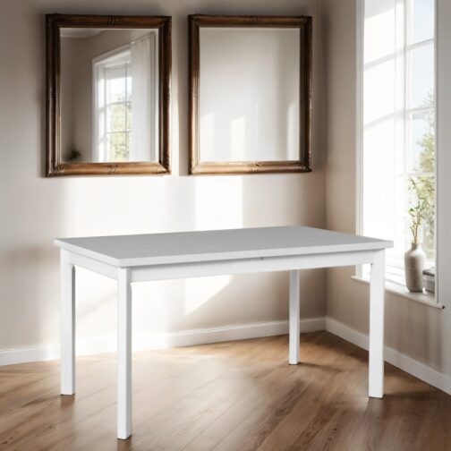 Stół Modena 1P 140x80 cm | Rozkładany stół z drewnianymi nogami i laminowanym blatem - obrazek 12