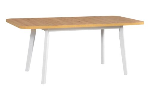 Stół OSLO 6 80x140-180 cm | Rozkładany stół laminowany na drewnianych nogach - obrazek 4
