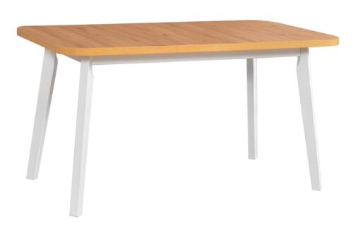 Stół OSLO 6 80x140-180 cm | Rozkładany stół laminowany na drewnianych nogach - obrazek 3