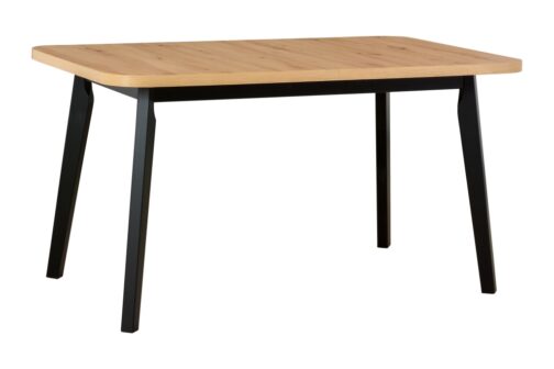 Stół OSLO 6 80x140-180 cm | Rozkładany stół laminowany na drewnianych nogach - obrazek 5