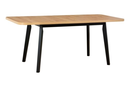 Stół OSLO 6 80x140-180 cm | Rozkładany stół laminowany na drewnianych nogach - obrazek 6