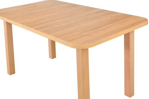 Stół WENUS 2 140–180 cm rozkładany | Blat laminowany, nogi drewniane - obrazek 5