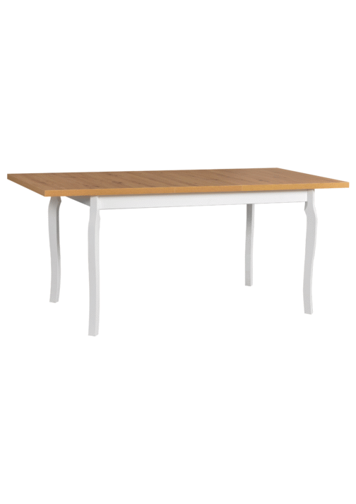 Stół ALBA 5 80x140–180 cm | Klasyczny stół rozkładany z drewnianymi nogami