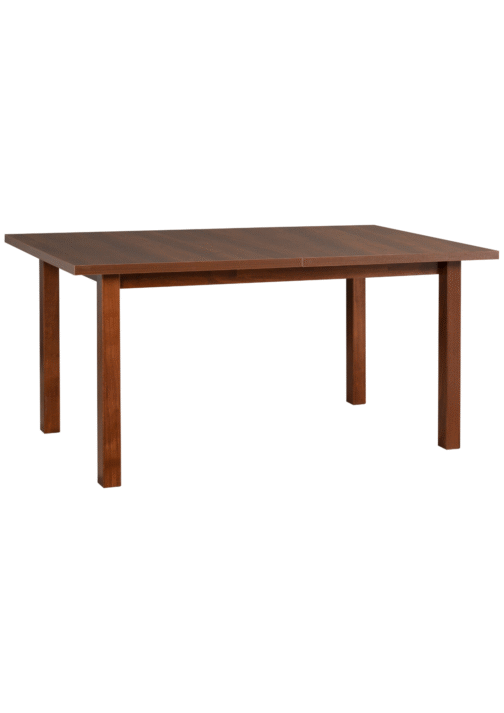 Stół Modena 2 160x92 cm | Rozkładany stół z drewnianymi nogami i laminowanym blatem