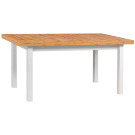 Stół Modena 5 92x160-200 cm | Rozkładany stół do 200 cm z pogrubianym blatem