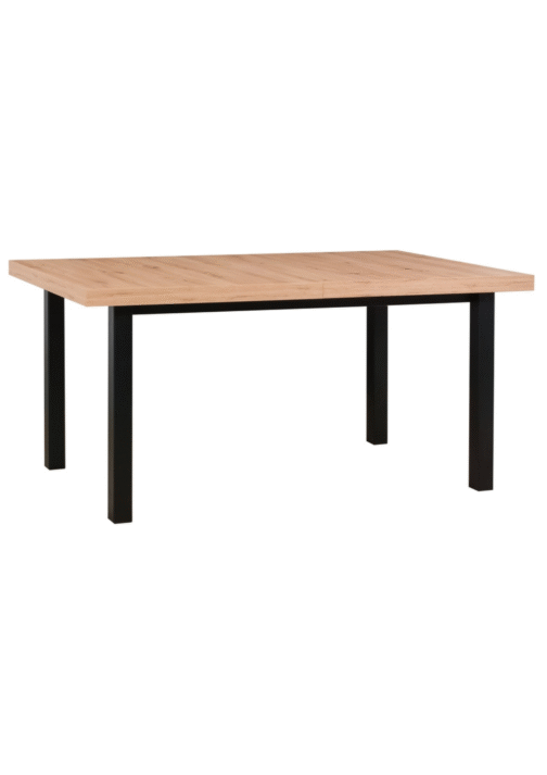 Stół Modena 6 92x160-240 cm | Rozkładany do 240 cm z pogrubianym blatem i drewnianymi nogami