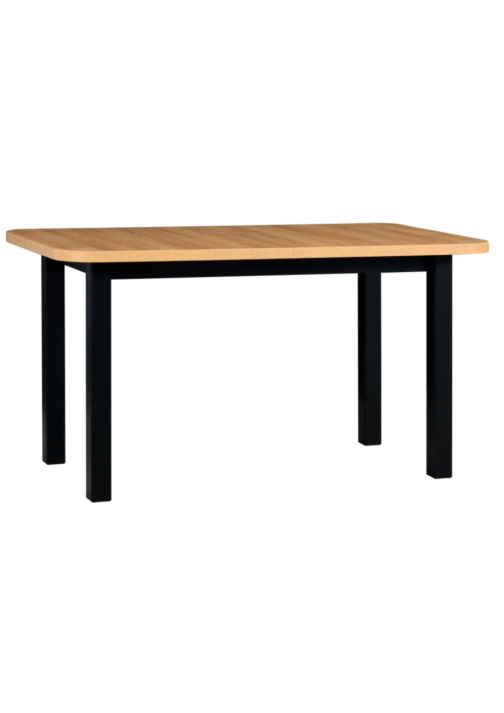 Stół WENUS 2 140–180 cm rozkładany | Blat laminowany, nogi drewniane