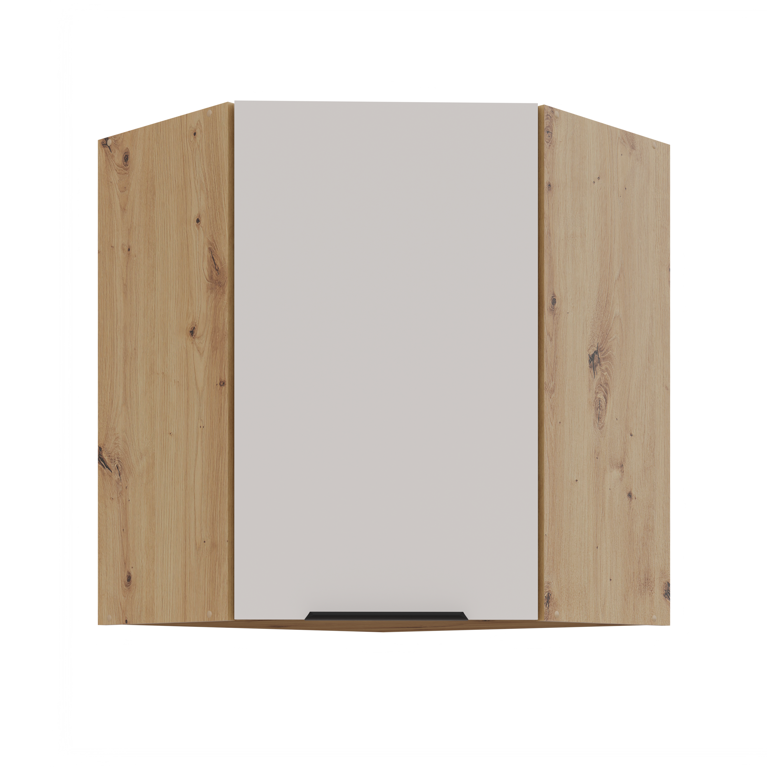 Szafka kuchenna górna narożna 60X60GN-72 1F (45) SOLEA Kaszmir/Dąb Artisan