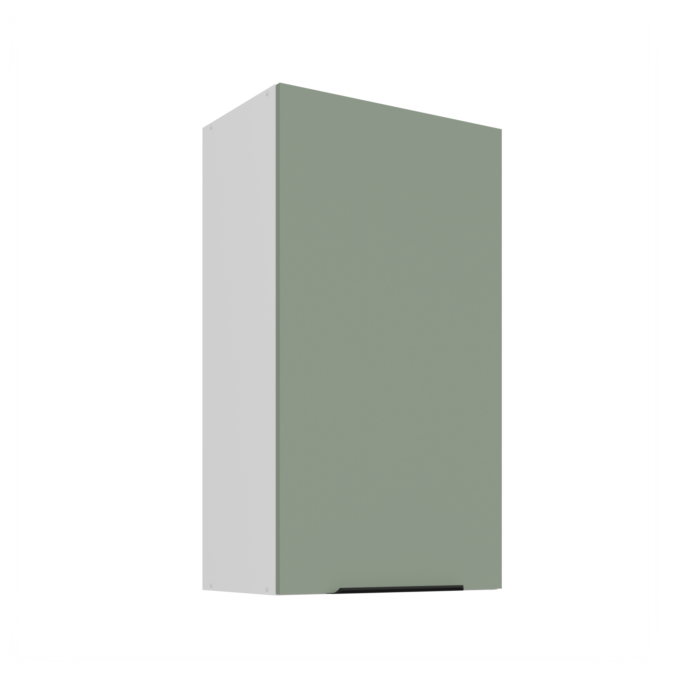 Szafka kuchenna górna 50G-90 1F ARIA Aquamarine/Biały