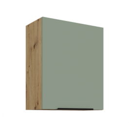 Szafka kuchenna górna 60G-72 1F ARIA Aquamarine/Dąb Artisan