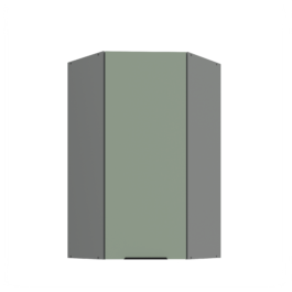Szafka kuchenna górna narożna 60X60GN-108 1F (45) ARIA Aquamarine/Antracyt