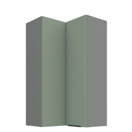 Szafka kuchenna górna narożna 60X60GN-108 2F (90) ARIA Aquamarine/Antracyt