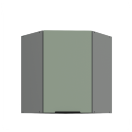 Szafka kuchenna górna narożna 60X60GN-72 1F (45) ARIA Aquamarine/Antracyt
