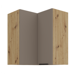 Szafka kuchenna górna 60X60GN-72 2F (90) ARIA Sandgrau/Dąb Artisan