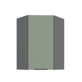 Szafka kuchenna górna narożna 60X60GN-90 1F (45) ARIA Aquamarine/Antracyt