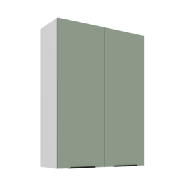 Szafka kuchenna górna 80G-108 2F ARIA Aquamarine/Biały