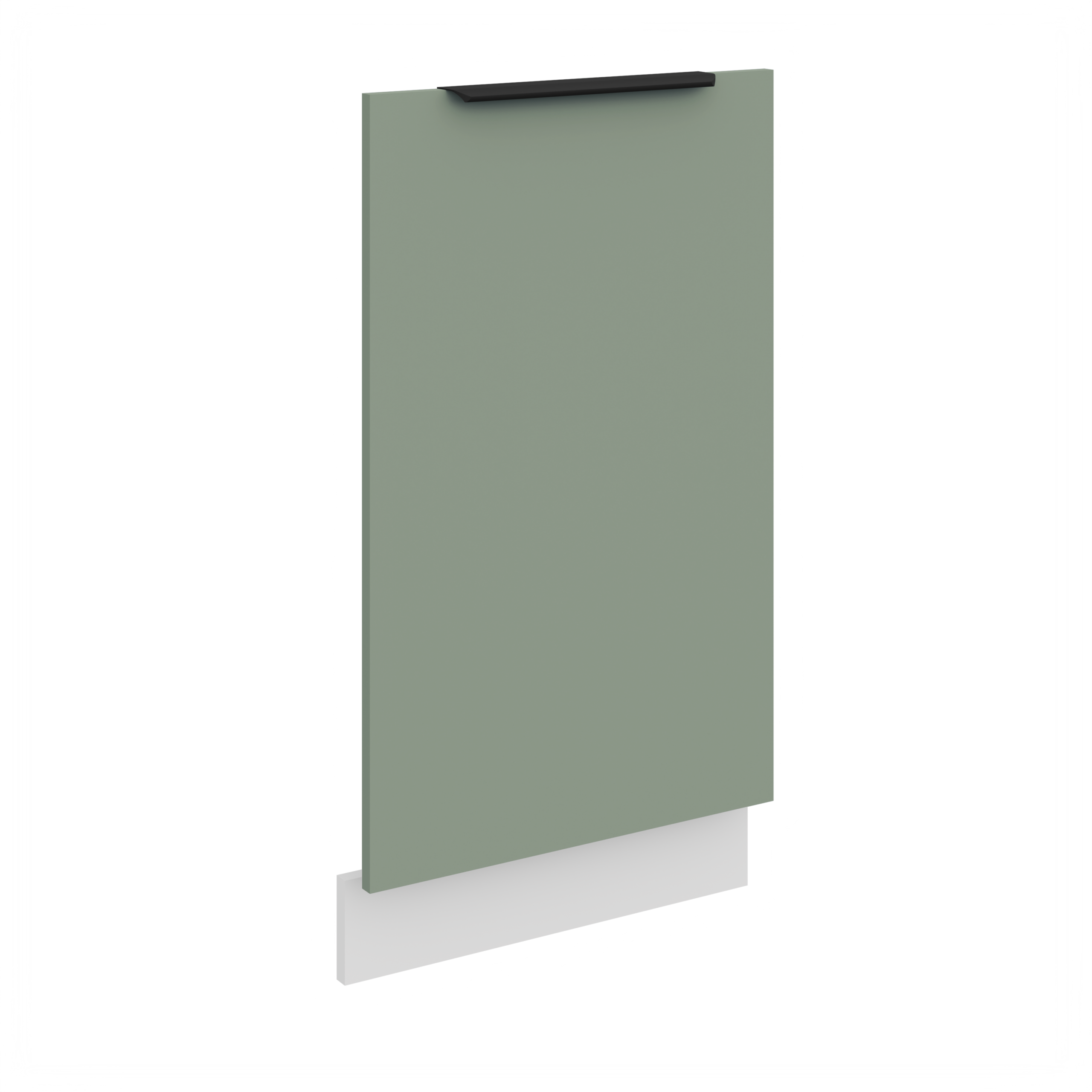 Front do zabudowy zmywarki ZM 713X446 ARIA Aquamarine/Biały