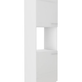 Szafka kuchenna dolna słupek p zabudowa piekarnika 60DP-210 2F Lara Biały Połysk