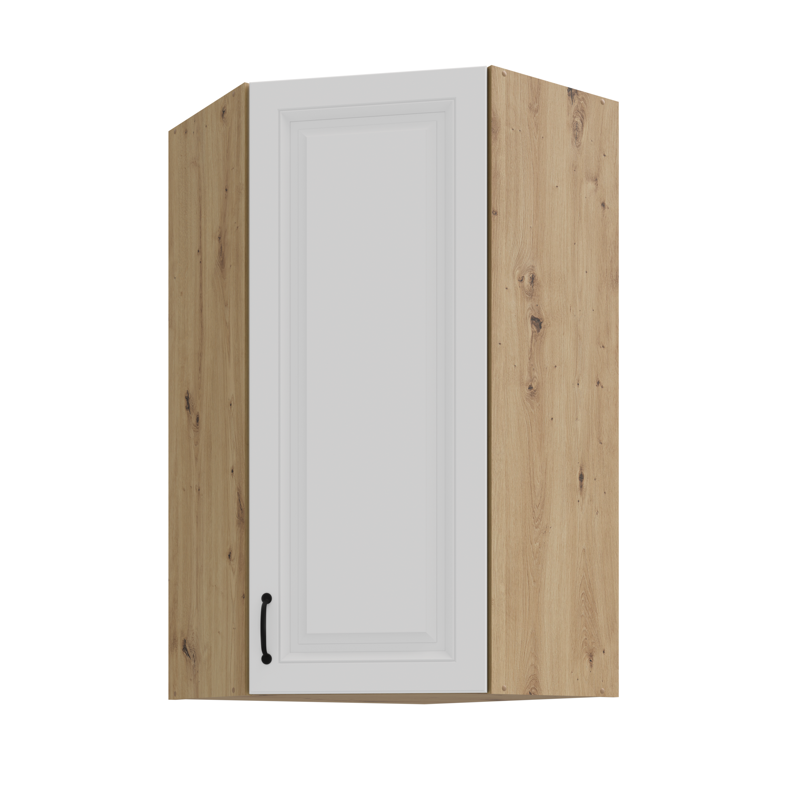 Szafka kuchenna górna narożna 60X60GN-108 1F (45) Stilo Biały/Artisan